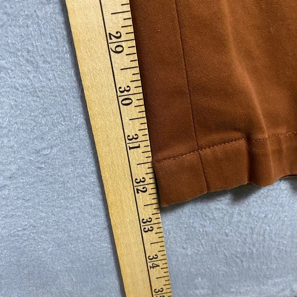 Banana Republic Rapid Movement Chinos Mens 34x34 Orange Slim Fit Pants